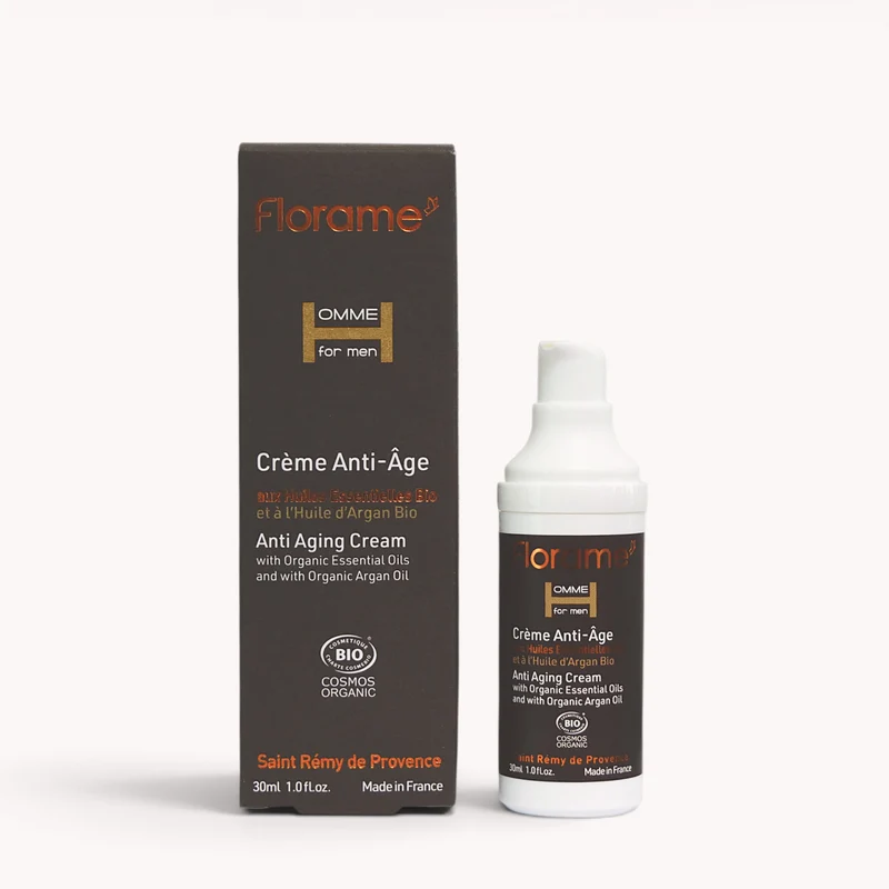 Crème Anti-Age Certifiée Bio Homme