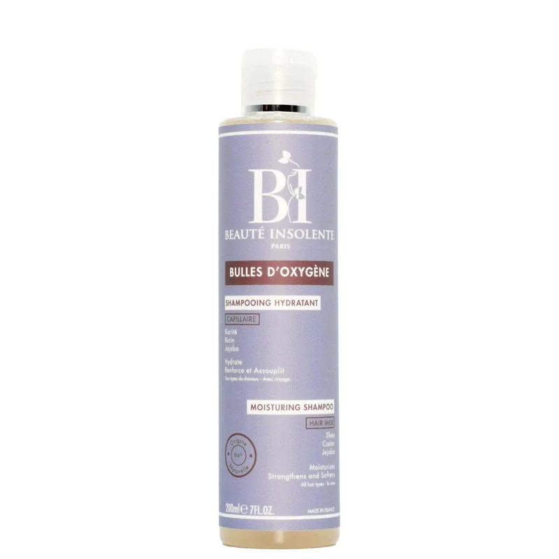 Beauté Insolente - Shampoing hydratant “Bulles d’Oxygène”- 200ml