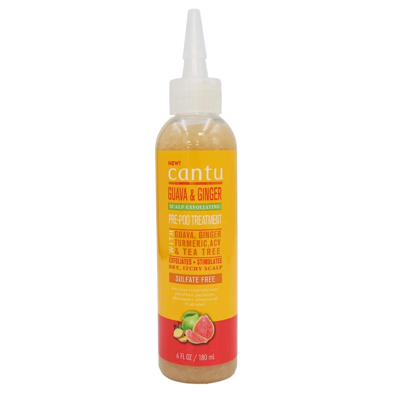 Cantu - Exfoliant avant shampoing "Guava scalp exfoliating pre-cleanse treatment " - 180ml