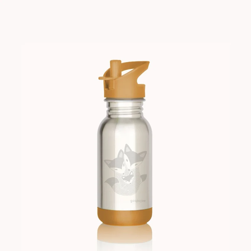 Gourde enfant en Inox Loopy - 400 ml - avec Bouchon Sport