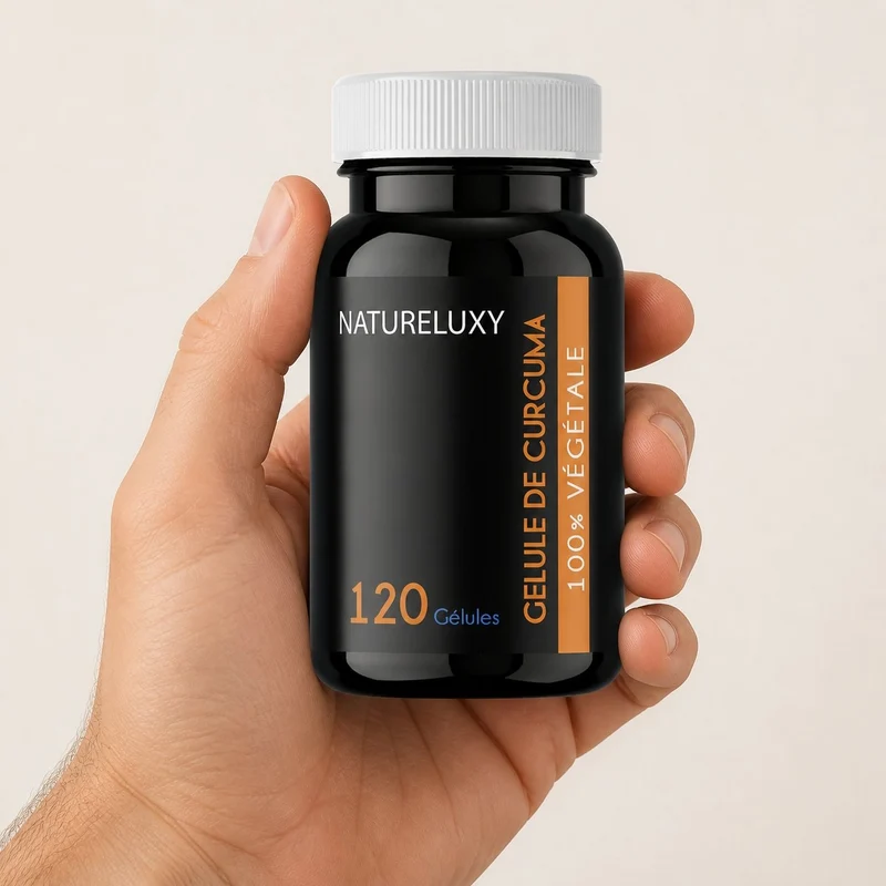 Curcuma 120 Gélules 300 mg - Gélules Végétales