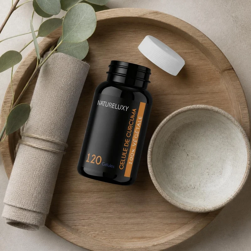 Curcuma 120 Gélules 300 mg - Gélules Végétales