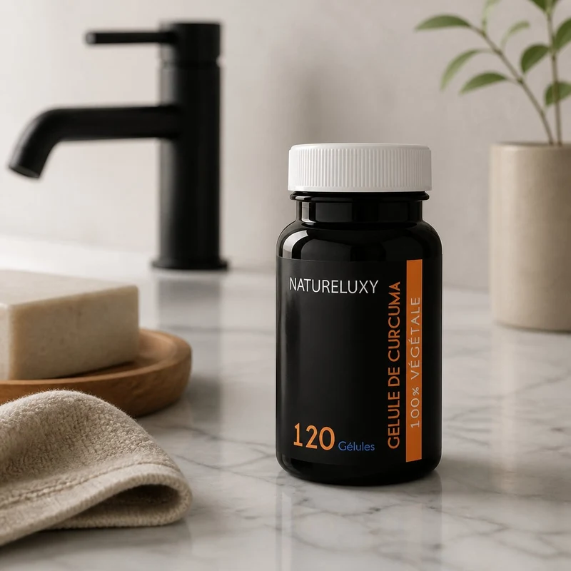 Curcuma 120 Gélules 300 mg - Gélules Végétales
