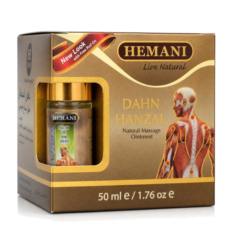 Crème de massage relaxante Dahn Hanzal 100% naturelle + Roll-on