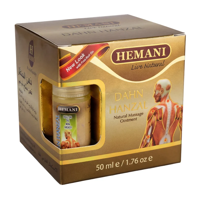 Crème de massage relaxante Dahn Hanzal 100% naturelle + Roll-on