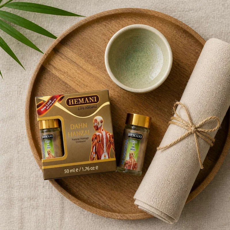 Crème de massage relaxante Dahn Hanzal 100% naturelle + Roll-on