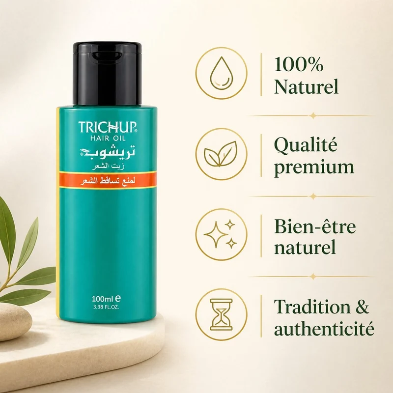 Huile Anti-Chute Soin Indien Trichup - 100mL