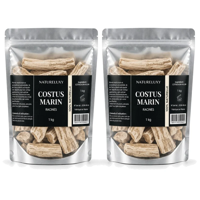 Costus Marin Brut 2X1Kg 100% Naturel Natureluxy