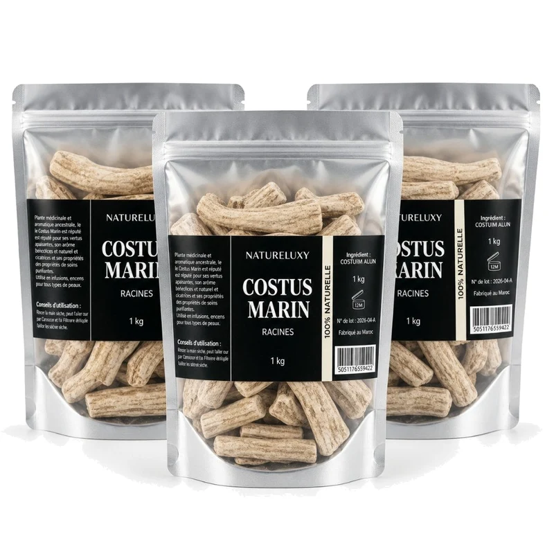Costus Marin Brut 3X1Kg 100% Naturel Natureluxy