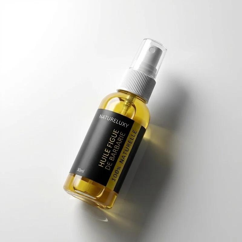 Lot 5× Huile de Figue de Barbarie 30 ml Spray – Soin visage anti-âge, peau mature & déshydratée
