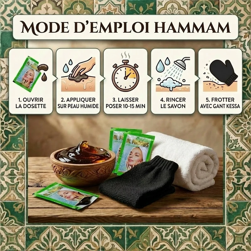 5 Gant de Gommage Dorsal Kessa Haute Qualité
