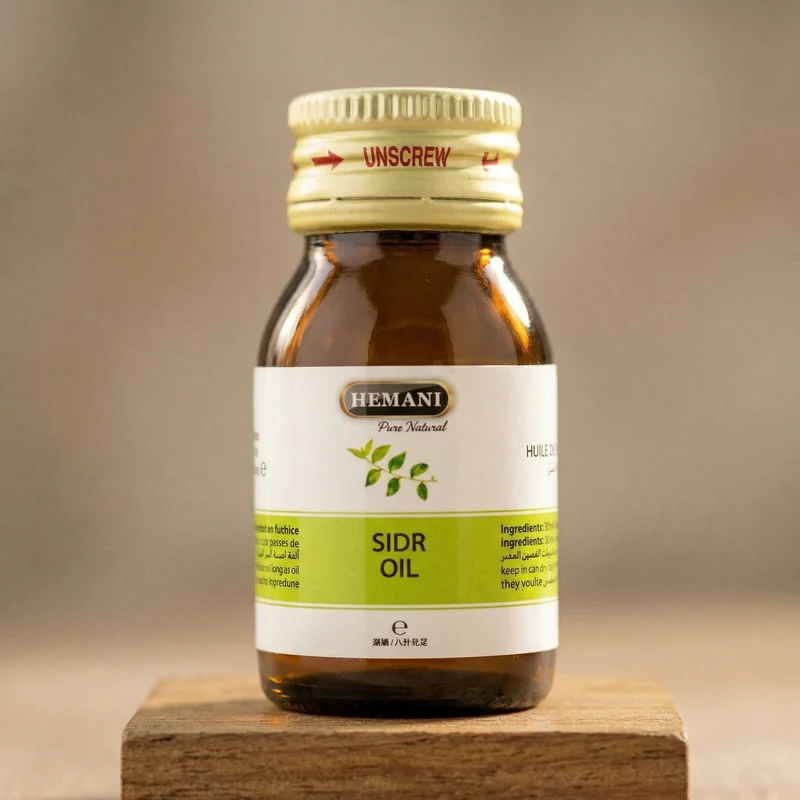 5 Huile de Sidr 30mL Hemani 100% naturelle