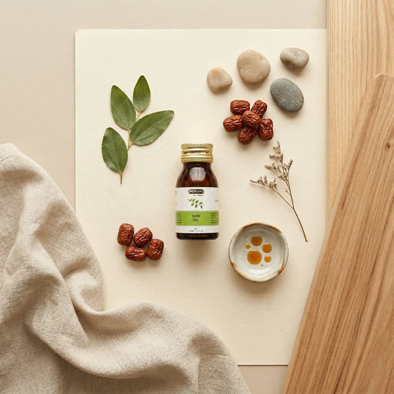 5 Huile de Sidr 30mL Hemani 100% naturelle