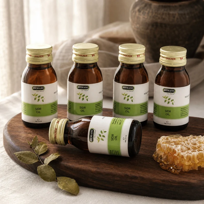 5 Huile de Sidr 30mL Hemani 100% naturelle