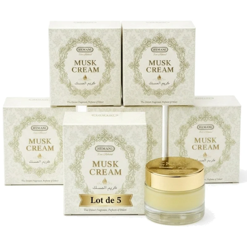 5 Crème Musc pour le Corps - Hemani