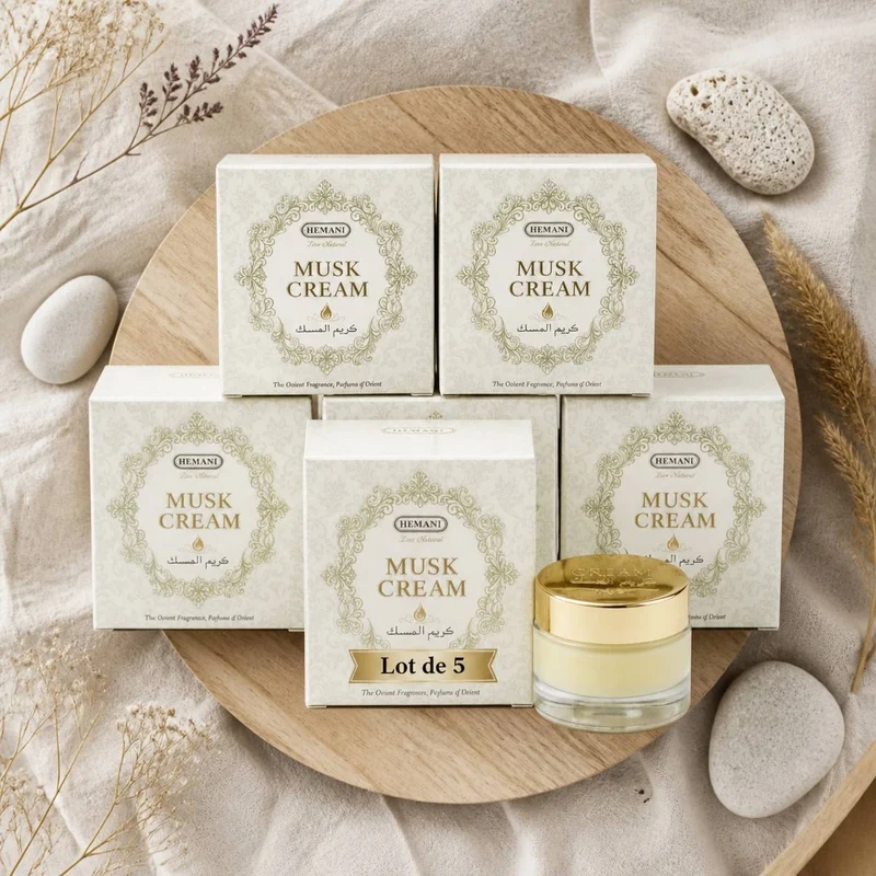 5 Crème Musc pour le Corps - Hemani