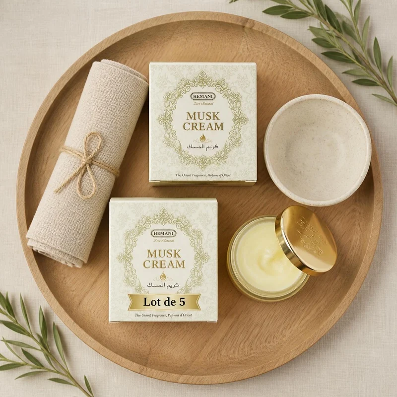 5 Crème Musc pour le Corps - Hemani