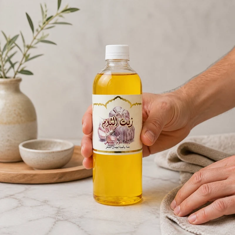5X1L Huile d'Ail Cosmétique