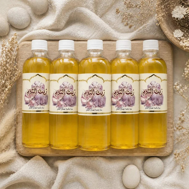 5X1L Huile d'Ail Cosmétique