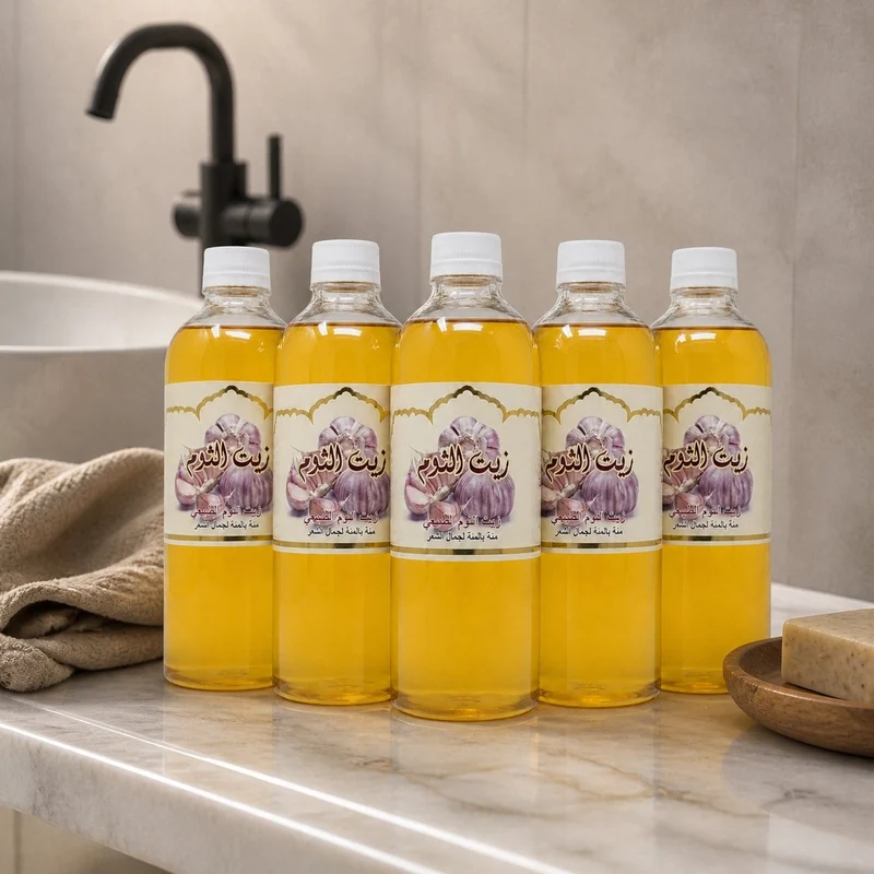 5X1L Huile d'Ail Cosmétique