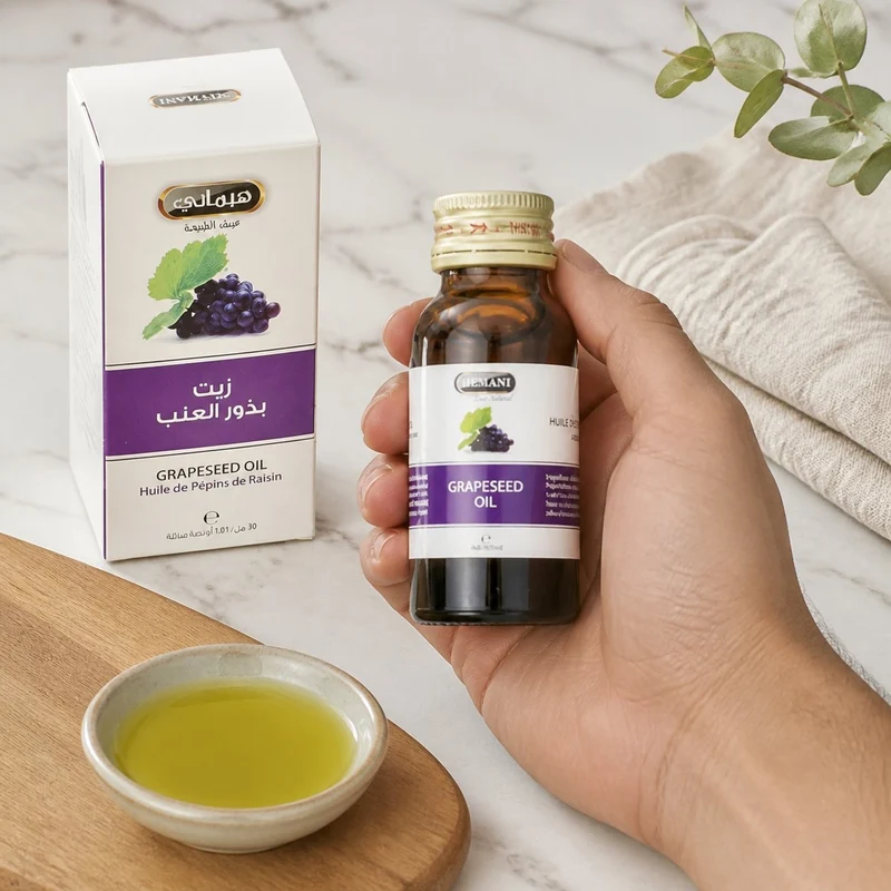 4 Huile de Pépin de Raisin 30mL 100% Naturelle Hemani