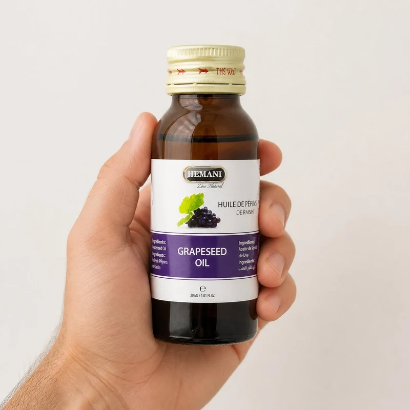 4 Huile de Pépin de Raisin 30mL 100% Naturelle Hemani