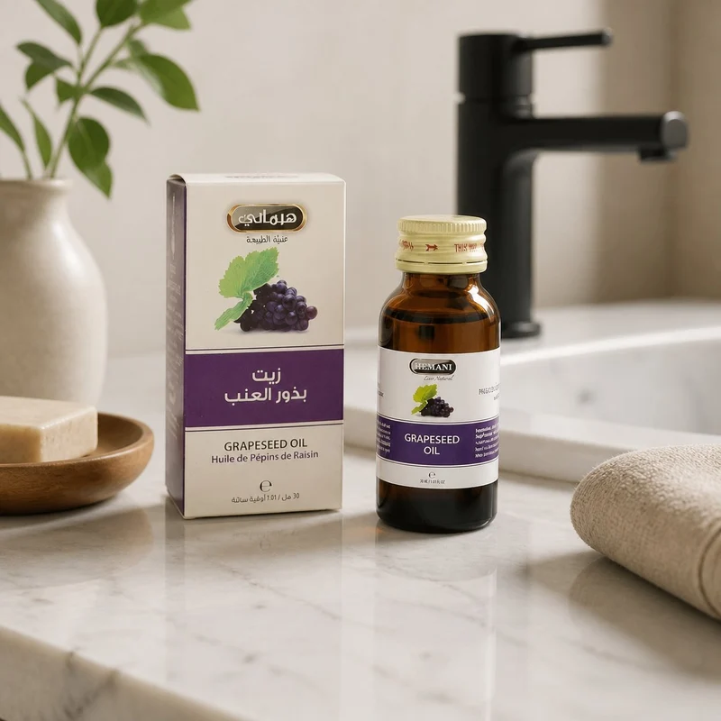 4 Huile de Pépin de Raisin 30mL 100% Naturelle Hemani