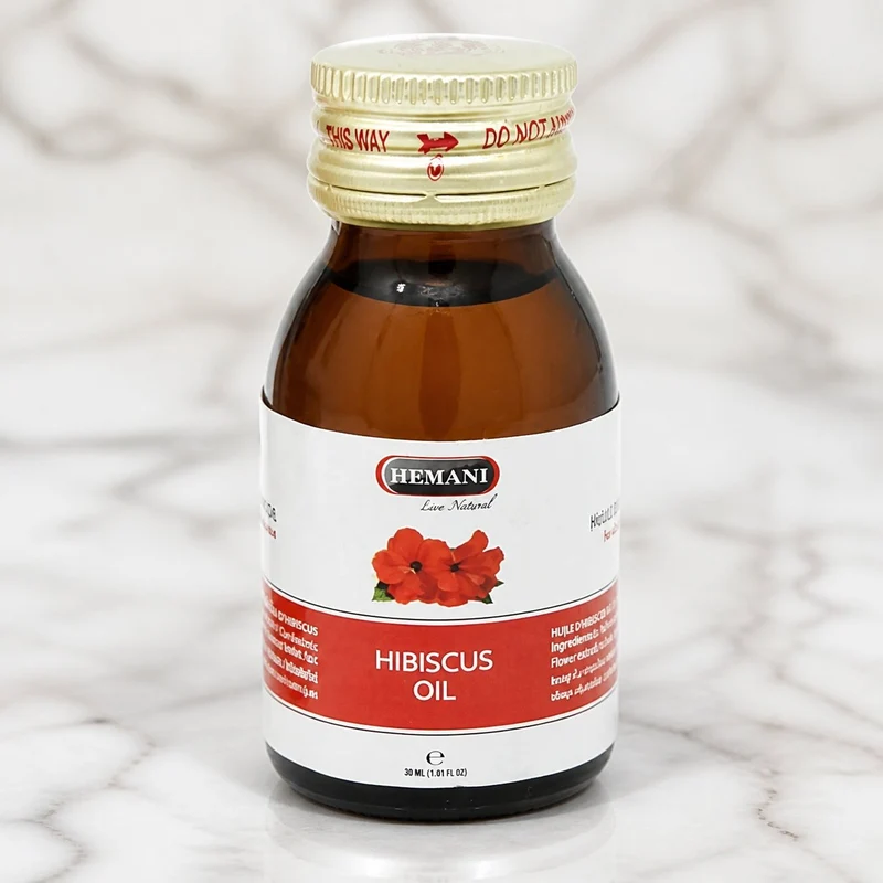 4 Huiles d'Hibiscus 30mL 100% Naturelle Hemani