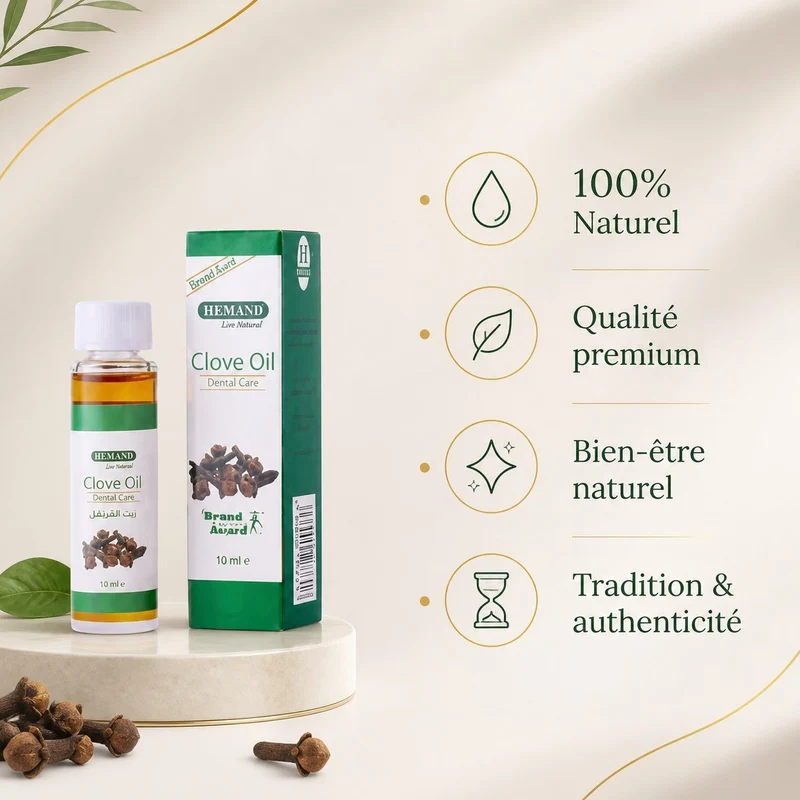 5 Huile de Girofle 10mL Hemani
