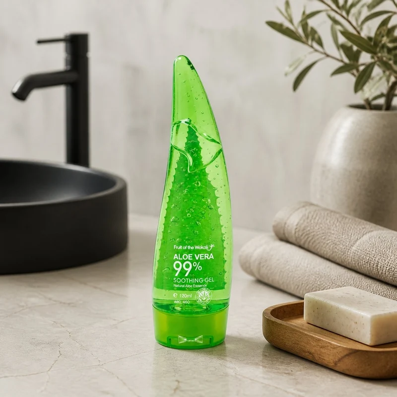 Gel d’Aloé Vera 120 mL — Format Pratique