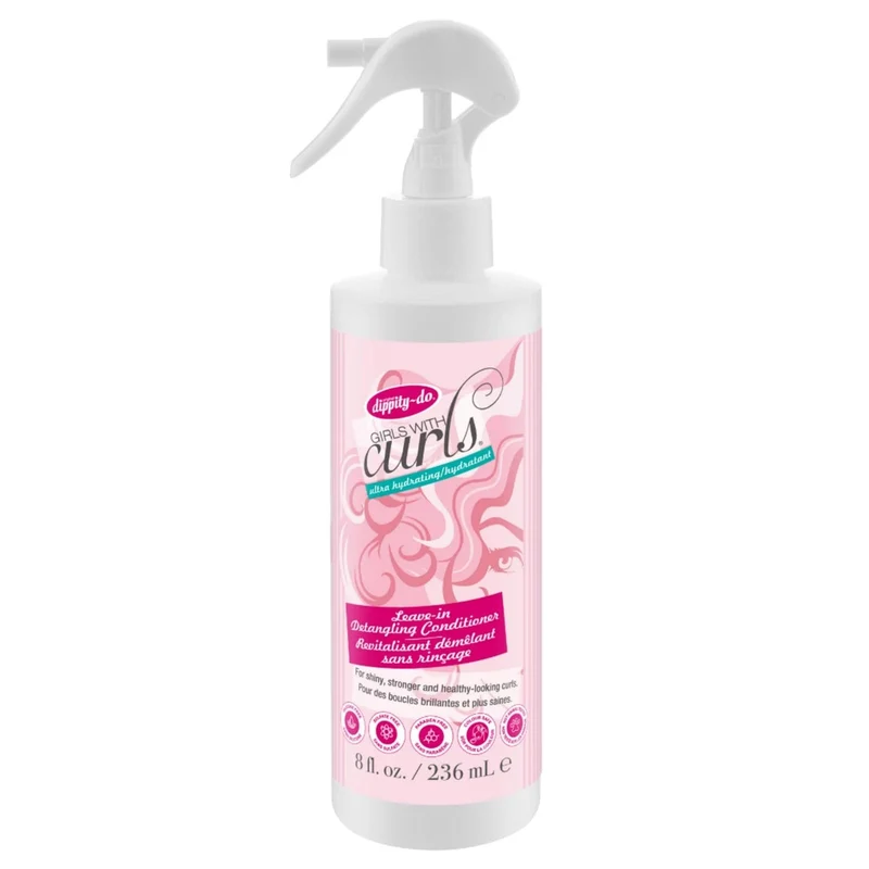 Dippity Do Girls with Curls - Démêlant sans rinçage "Laeve In Detangling conditioner" - 236ml