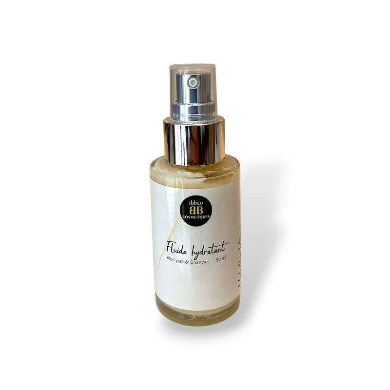 Fluide hydratant après-rasage homme Visage - Aloe vera et Noisette