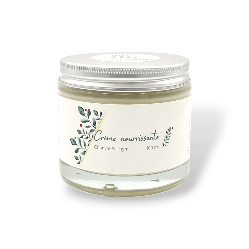Crème Nourrissante - Visage et Corps - Chanvre et thym