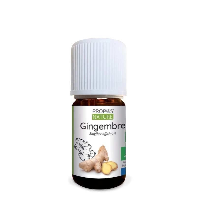 Huile essentielle de Gingembre Bio