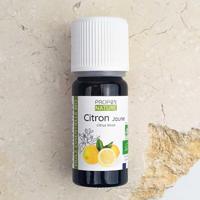 Huile essentielle de Citron jaune Bio
