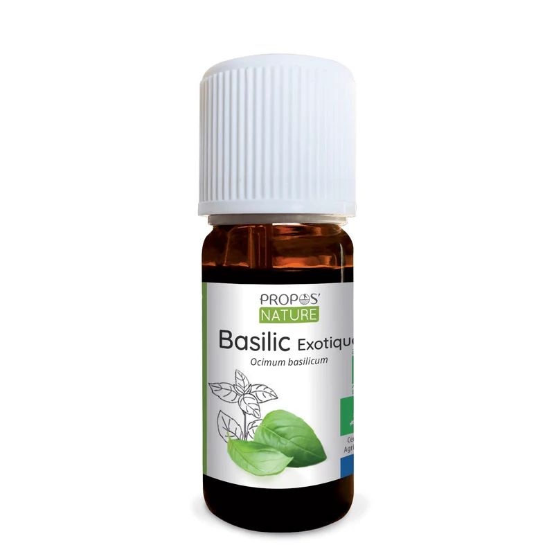 Huile essentielle de Basilic exotique Bio