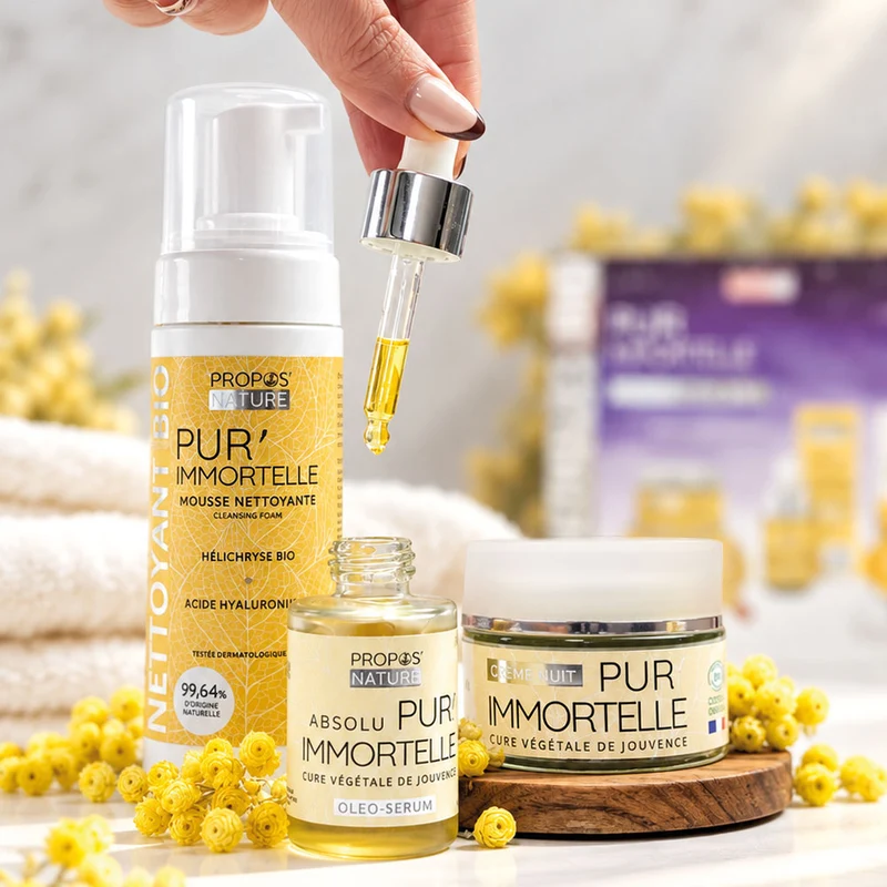 Trousse Routine nuit Pur'Immortelle - 3 soins