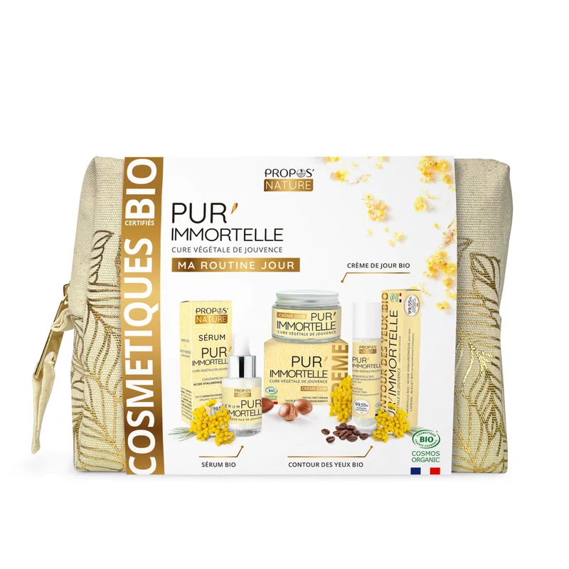 Trousse Routine jour Pur'Immortelle - 3 soins