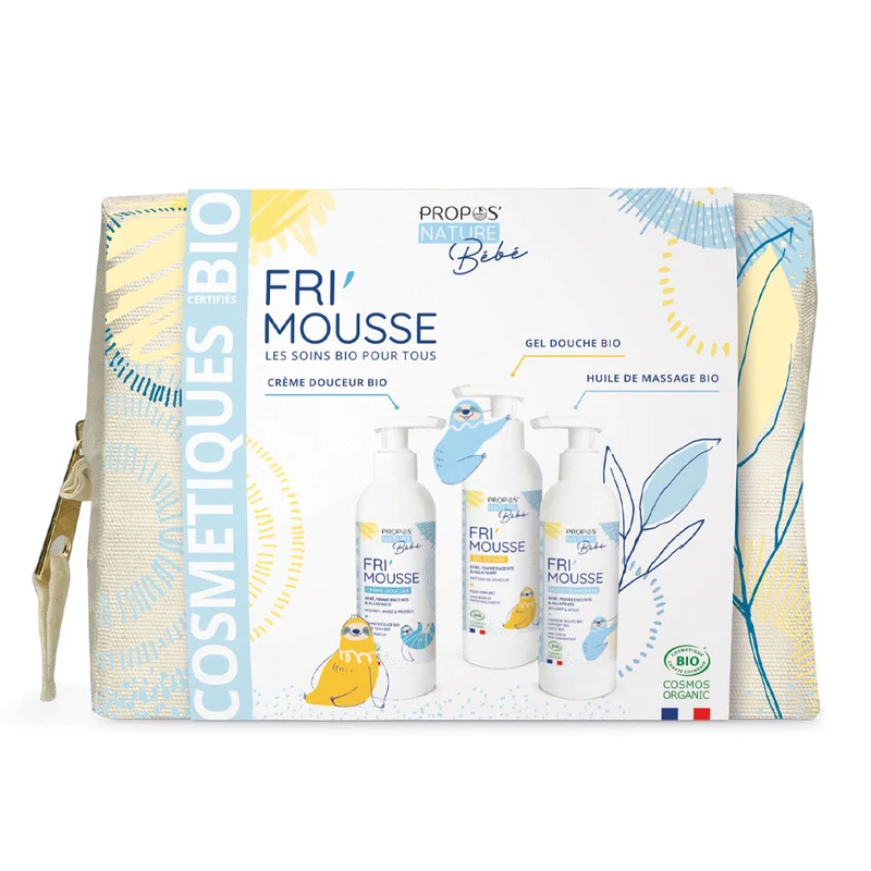 Trousse Fri'Mousse - 3 soins pour bébés
