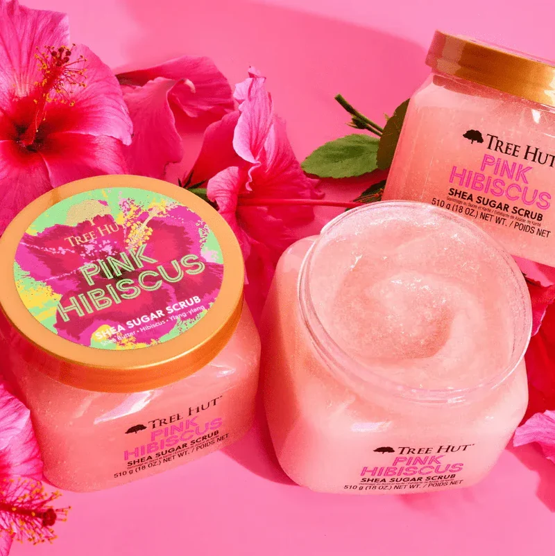 Tree hut - Gommage corporel "pink hibiscus" - 510g
