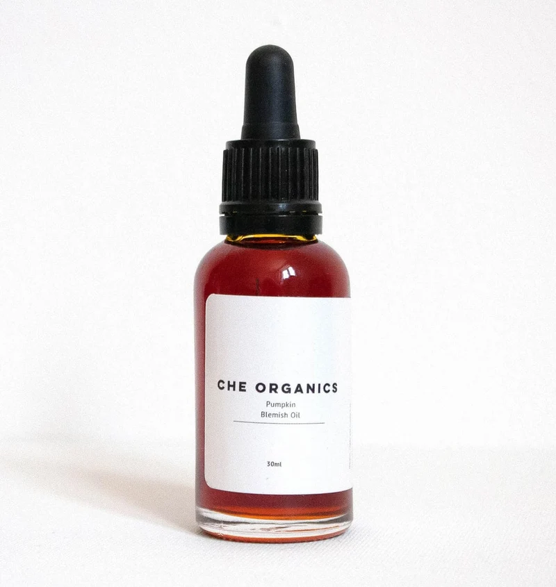 Che Organics - Huile de citrouille contre les imperfections