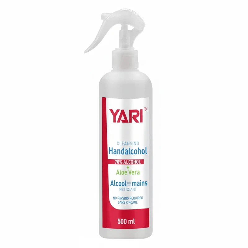 Yari Naturals - Cleasing - Solution hydroalcoolique "aloe vera" - 500ml