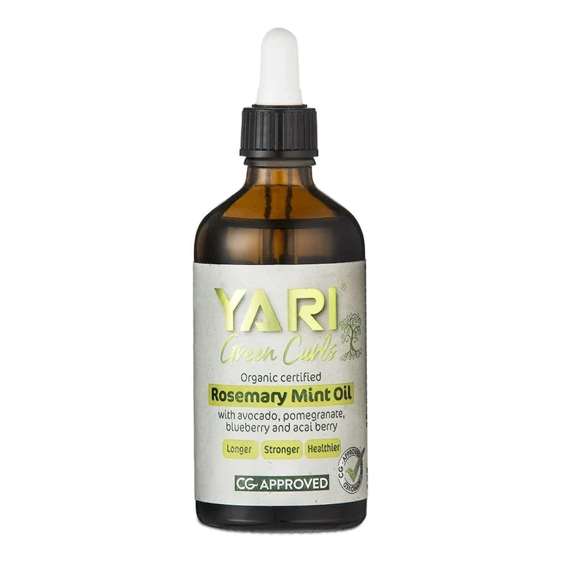 Yari - Green Curls - Huile capillaire bio "romarin et menthe" - 100ml