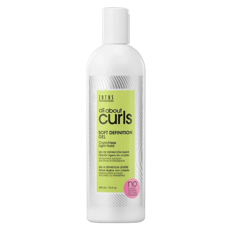 Zotos Professional - All About Curls - Gel à définition légère "light hold" - 440ml