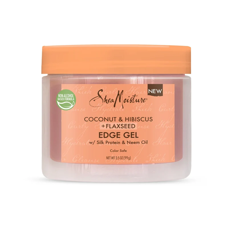 Shea Moisture - Coconut & Hibiscus - Gel capillaire "edge" - 99g