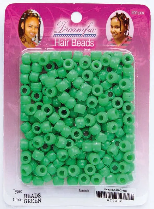 Dreamfix - Perles pour cheveux "Hair Beads" - 200 pcs (différents coloris)