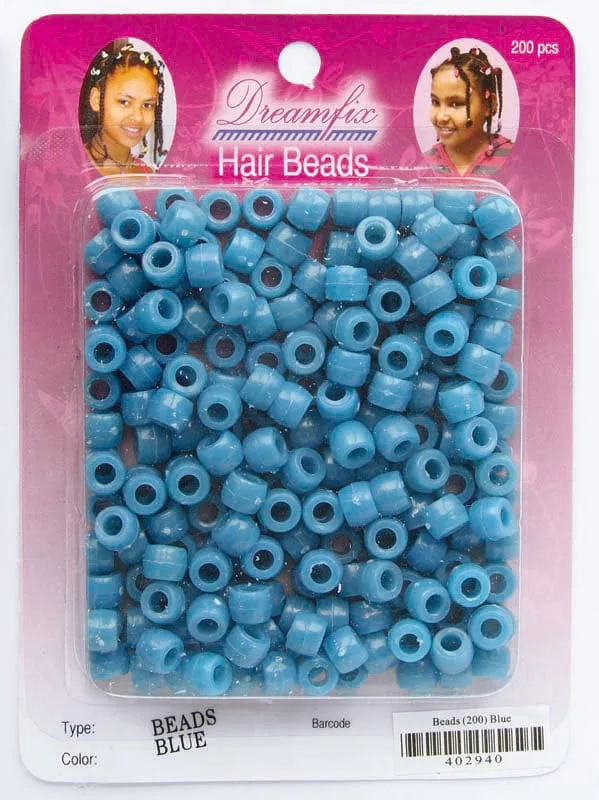 Dreamfix - Perles pour cheveux "Hair Beads" - 200 pcs (différents coloris)