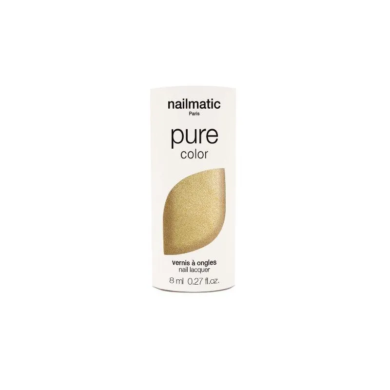 Vernis Biosourcé Or métallisé ELEANOR - Nailmatic Pure