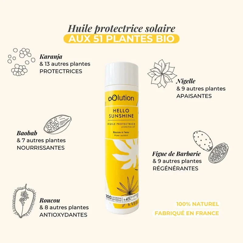 Hello Sunshine - Huile Solaire Corps & Visage