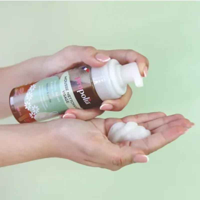 Mousse Nettoyante - Propolis Thé Vert et Aloe Vera